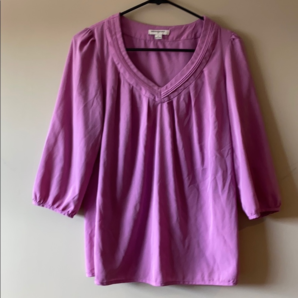 Banana Republic Mauve top Sz S